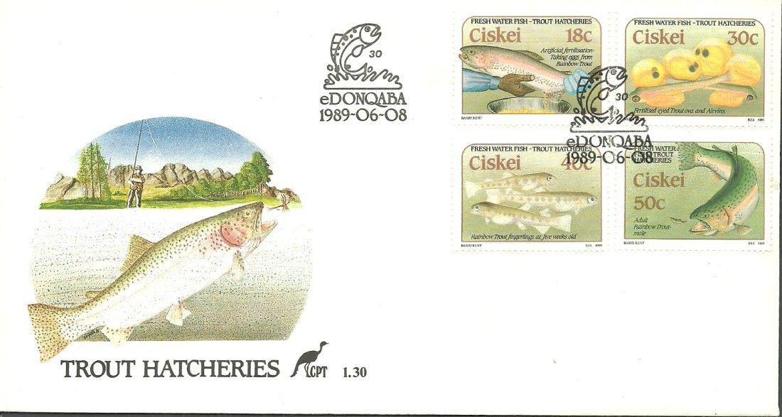 Znaczek Ciskei 1989 Mi 153-156 FDC
