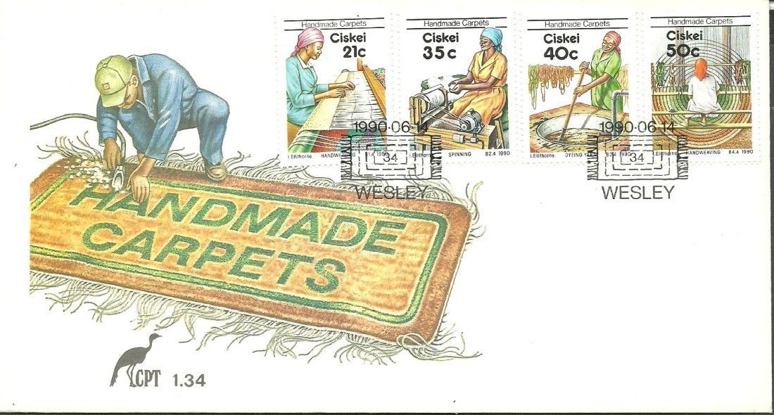 Znaczek Ciskei 1990 Mi 170-173 FDC