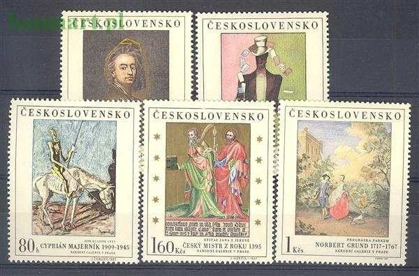 Znaczek Czechosłowacja 1967 Mi 1748-1752 Czyste **