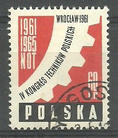 Znaczek Polska 1961 Mi abo 1225 Fi 1081 Stemplowane