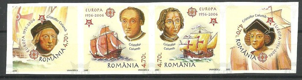 Znaczek Rumunia 2005 Mi 5974-5977B Czyste **