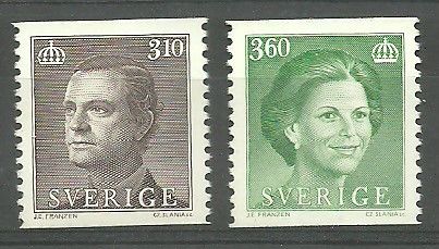 Znaczek Szwecja 1987 Mi 1418-1419 Czyste **