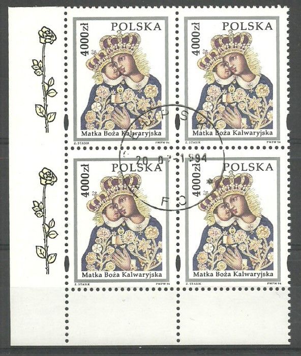 Znaczek Polska 1994 Mi abo 3489 Fi 3341 Stemplowane