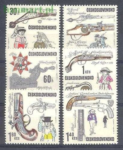 Znaczek Czechosłowacja 1969 Mi 1854-1859 Czyste **