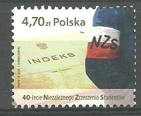 Znaczek Polska 2020 Mi 5249 Fi 5099 Czyste **
