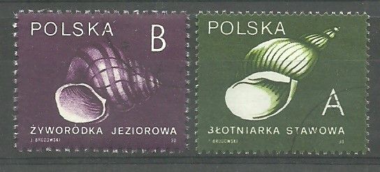 Znaczek Polska 1990 Mi 3273-3274C Fi 3124x-3125y Stemplowane