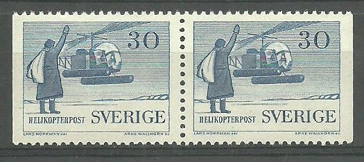 Znaczek Szwecja 1958 Mi 434DlDr Czyste **