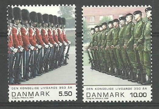 Znaczek Dania 2008 Mi 1493-1494 Czyste **