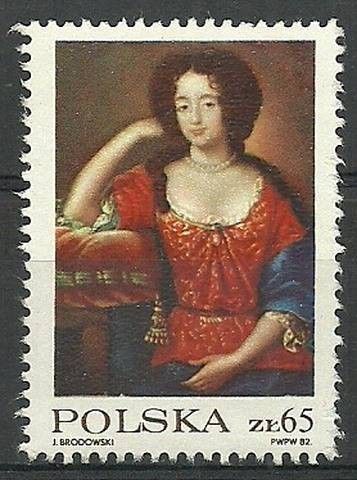 Znaczek Polska 1982 Mi 2814 Fi 2666 Czyste **