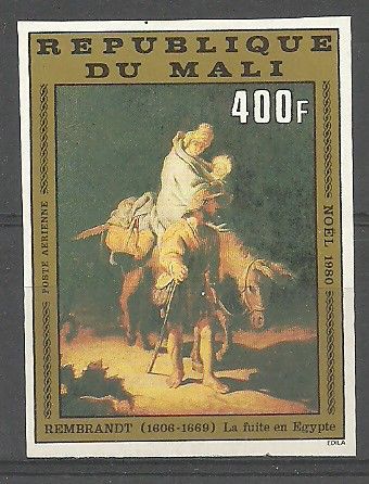 Znaczek Mali 1980 Mi 820B Czyste **