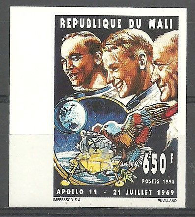 Znaczek Mali 1995 Mi 1340B Czyste **