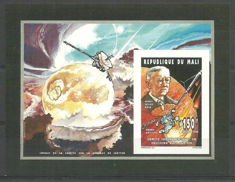 Znaczek Mali 1995 Mi ein bl 1337B Czyste **