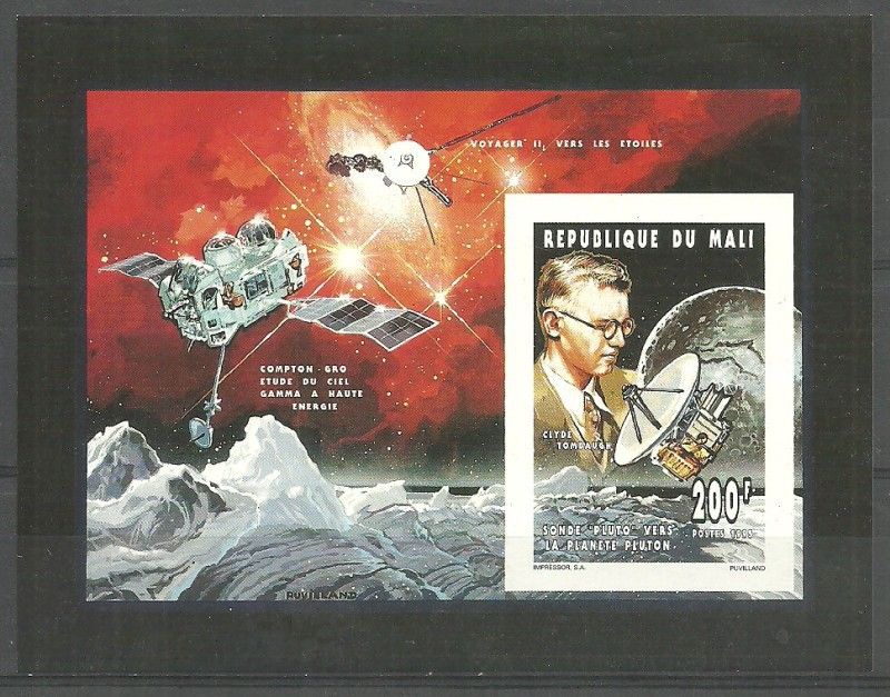 Znaczek Mali 1995 Mi ein bl 1338B Czyste **