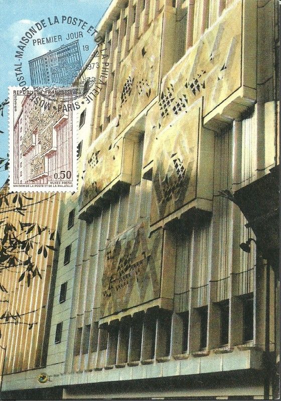 Znaczek Francja 1973 Mi 1862 Karta Max