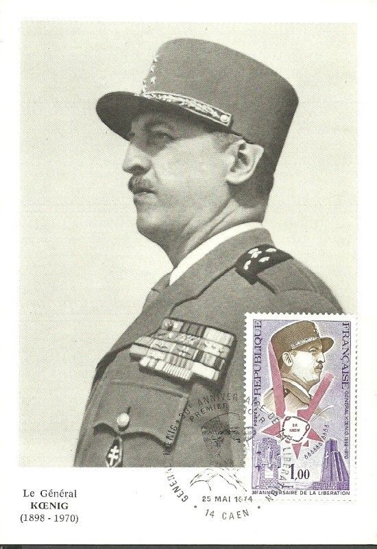 Znaczek Francja 1974 Mi 1875 Karta Max