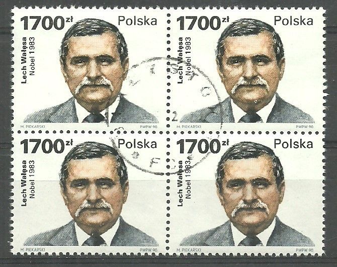Znaczek Polska 1990 Mi abo 3300 Fi 3152 Stemplowane