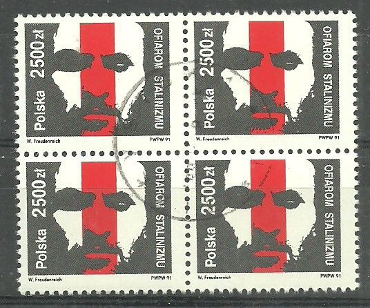 Znaczek Polska 1991 Mi abo 3338 Fi 3190 Stemplowane