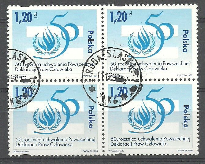 Znaczek Polska 1998 Mi abo 3736 Fi 3588 Stemplowane