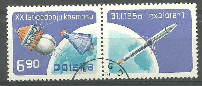 Znaczek Polska 1977 Mi abo zf 2539 Fi zf 2392 Stemplowane