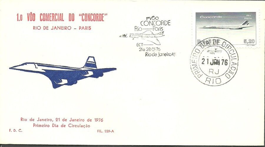 Znaczek Brazylia 1976 Mi 1521 FDC