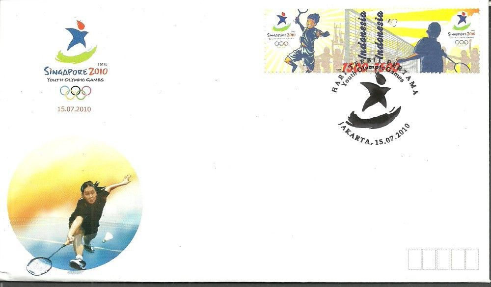 Znaczek Indonezja 2010 Mi 2840-2841 FDC