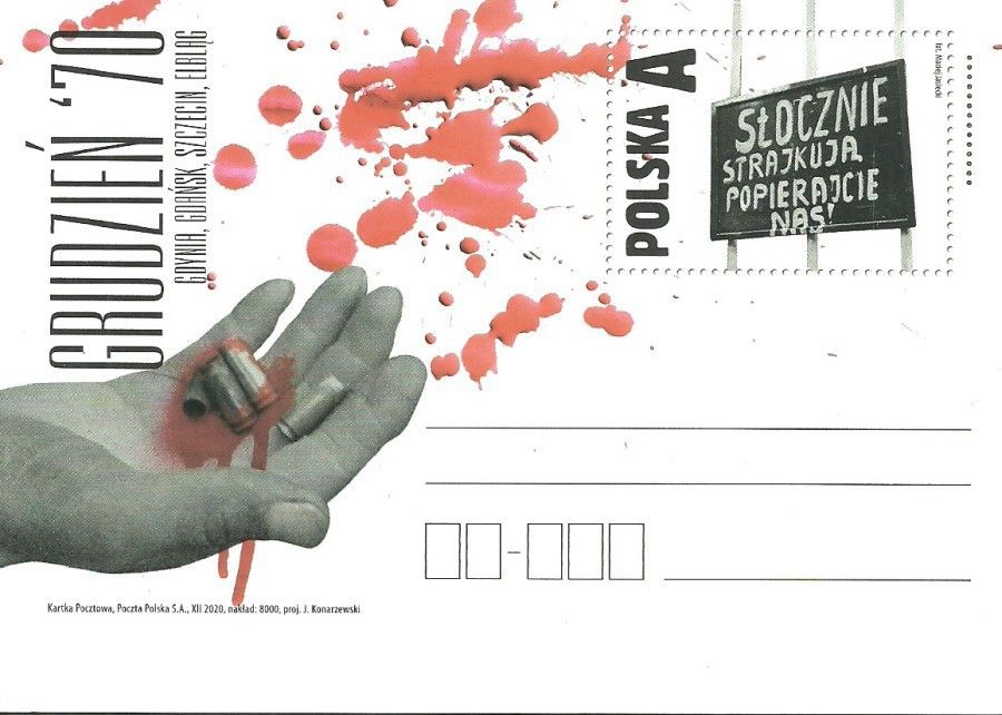 Znaczek Polska 2020 Fi Cp 1907 Całostka pocztowa