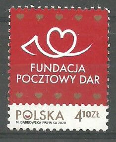 Znaczek Polska 2020 Mi 5267 Fi 5117 Czyste **