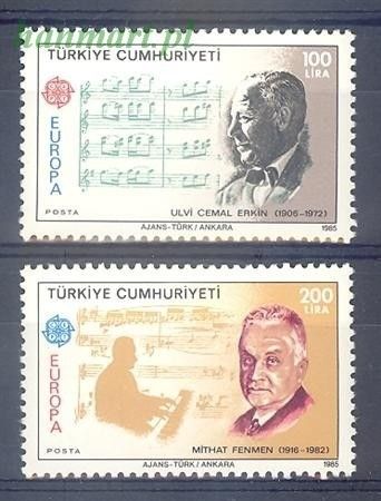 Znaczek Turcja 1985 Mi 2706-2707 Czyste **
