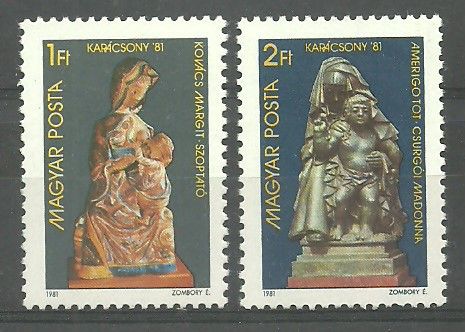 Znaczek Węgry 1981 Mi 3522-3523 Czyste **
