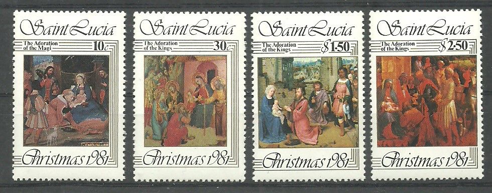 Znaczek Saint Lucia 1981 Mi 564-567 Czyste **