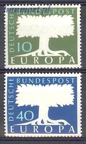 Znaczek Niemcy 1957 Mi 268-269 Czyste **