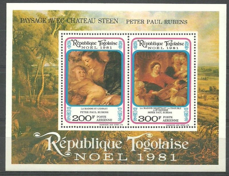Znaczek Togo 1981 Mi bl 184 Czyste **