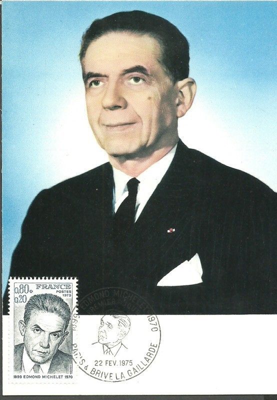 Znaczek Francja 1975 Mi 1909 Karta Max