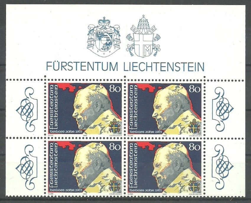 Znaczek Liechtenstein 1983 Mi 830 Czyste **