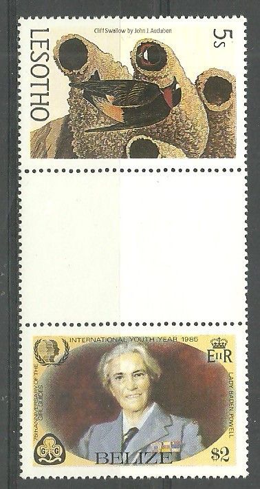 Znaczek Belize 1985 Mi 781+LST525 Czyste **