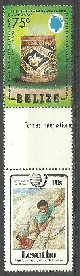 Znaczek Belize 1984 Mi 776+LST531 Czyste **