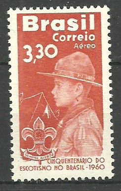 Znaczek Brazylia 1960 Mi 985 Czyste **