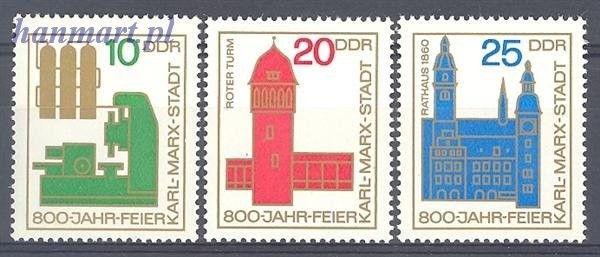 Znaczek NRD / DDR 1965 Mi 1117-1118 Czyste **