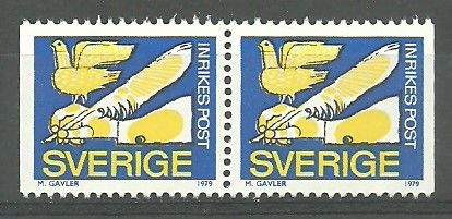 Znaczek Szwecja 1979 Mi 1057DlDr Czyste **
