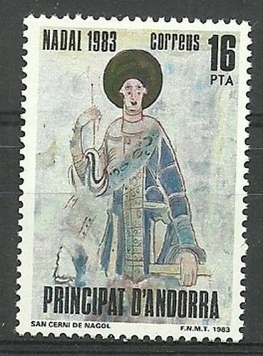 Znaczek Andora (hiszpańska) 1983 Mi 171 Czyste **
