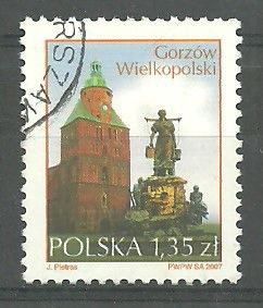 Znaczek Polska 2007 Mi 4298 Fi 4148 Stemplowane