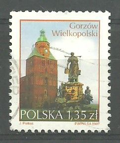 Znaczek Polska 2007 Mi 4298 Fi 4148 Stemplowane