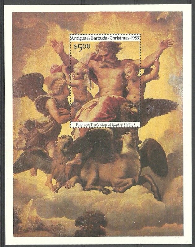 Znaczek Antigua i Barbuda 1983 Mi bl 73 Czyste **