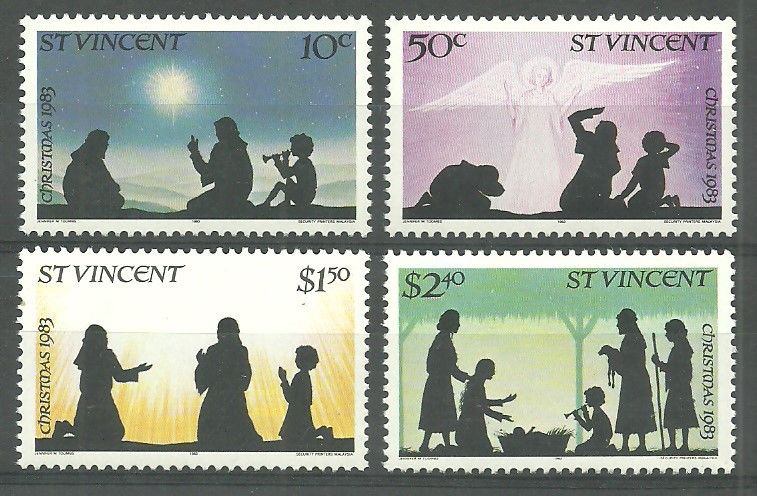 Znaczek St. Vincent 1983 Mi 676-679 Czyste **