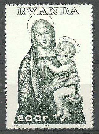 Znaczek Rwanda 1983 Mi 1250 Czyste **