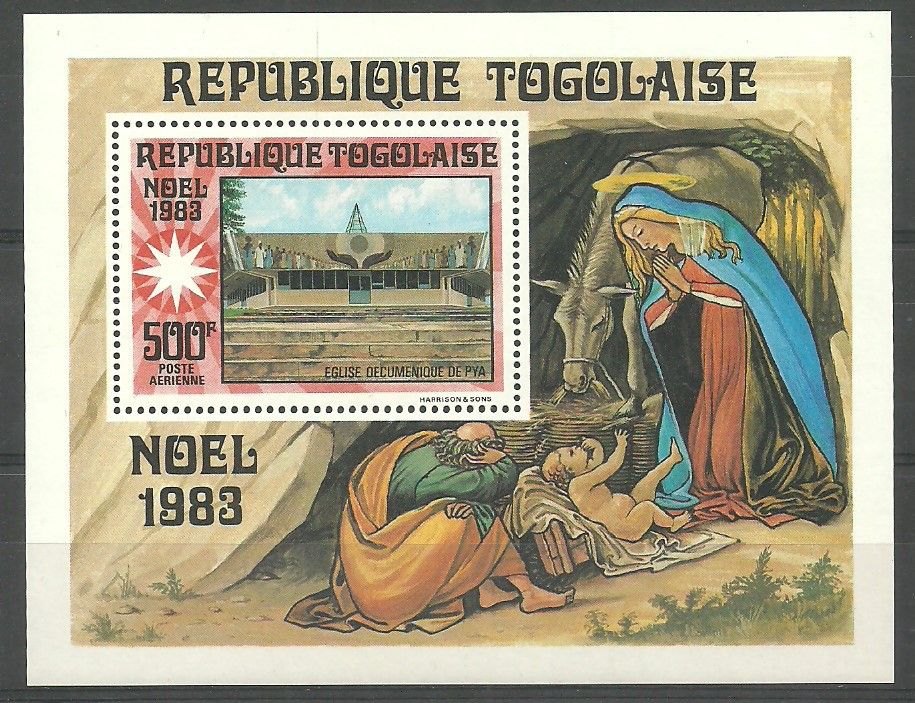 Znaczek Togo 1983 Mi bl 202 Czyste **