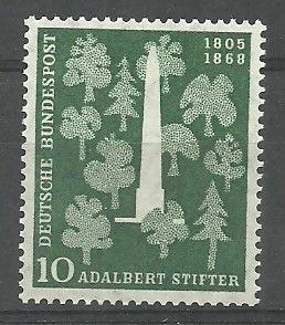Znaczek Niemcy 1955 Mi 220 Czyste **