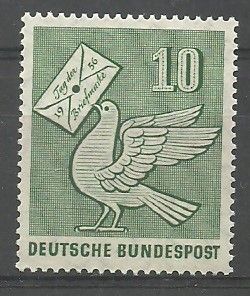 Znaczek Niemcy 1956 Mi 247 Czyste **