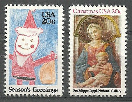 Znaczek USA 1984 Mi 1716-1717 Czyste **