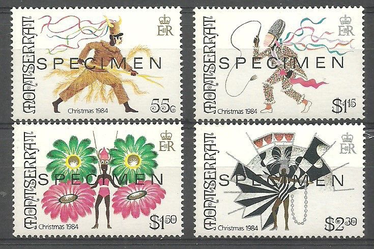 Znaczek Montserrat 1984 Mi spe561-564 Czyste **